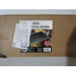 Asab - 16" Cast Iron Griddle Plate - Boxed.