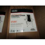 Asab - Lightweight Padded Folding Chair - Boxed.