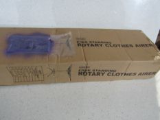 Asab - Freestanding Rotary Clothes Airer - Box Damaged.
