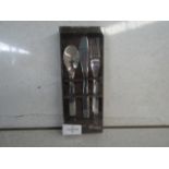 Fontignac - Set of 3 Stainless Steel Child Cutlery Set - New & Packaged.
