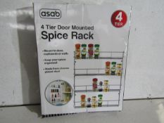 Asab - 4-Tier Spice Rack - Boxed.