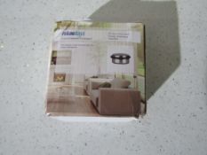 RelaxDays - Stainless Steel 10 x 4.5cm Door Stopper - Boxed.