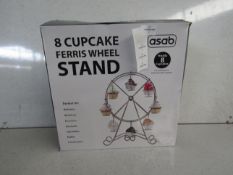 Asab - 8-Cupcake Ferris-Wheel Stand - Unchecked & Boxed.