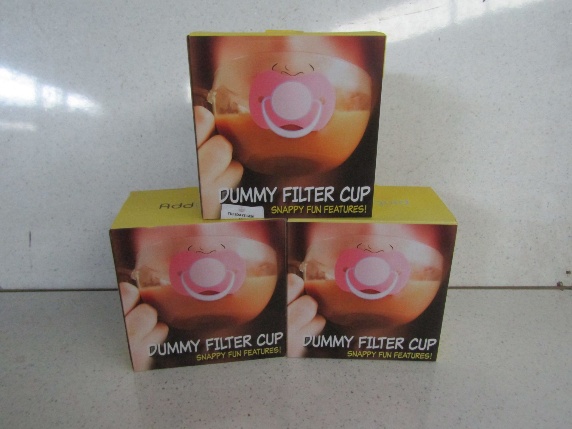 3x Addliquid - Dummy Filter Cups - Boxed.