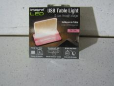 Integral - USB LED Table Light - Boxed.