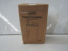 Asab - Cereal Food Container - Boxed.