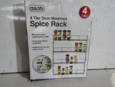 Asab - 4-Tier Spice Rack - Boxed.