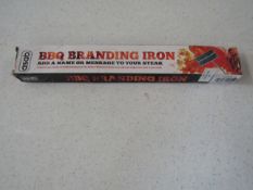 Asab - BBQ Branding Iron - Boxed.