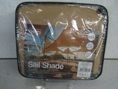 Asab - Sand Sail Shade / 3.6x3.6x3.6M - Packaged.