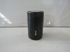 Décor - Stainless Steel Black Food Flask / 520ml - Good Condition & No Packaging.