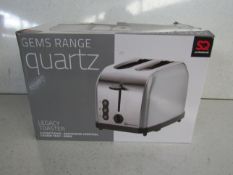 SQProfessional - 2-Slice Legacy Toaster Stainless Steel - Untested & Boxed.
