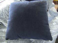 Pair of Indigo Scatter Cushions - Vegan Fabric RRP 69