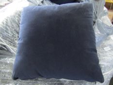 Pair of Indigo Scatter Cushions - Vegan Fabric RRP 69