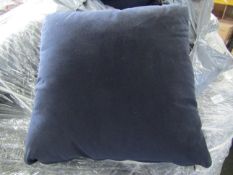 Pair of Indigo Scatter Cushions - Vegan Fabric RRP 69