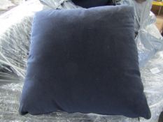 Pair of Indigo Scatter Cushions - Vegan Fabric RRP 69