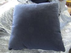 Pair of Indigo Scatter Cushions - Vegan Fabric RRP 69