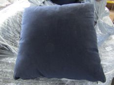 Pair of Indigo Scatter Cushions - Vegan Fabric RRP 69