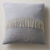 Blush & Blue Cushion 43 X 43cm Blush & Blue Hampstead Light Blue RRP 85