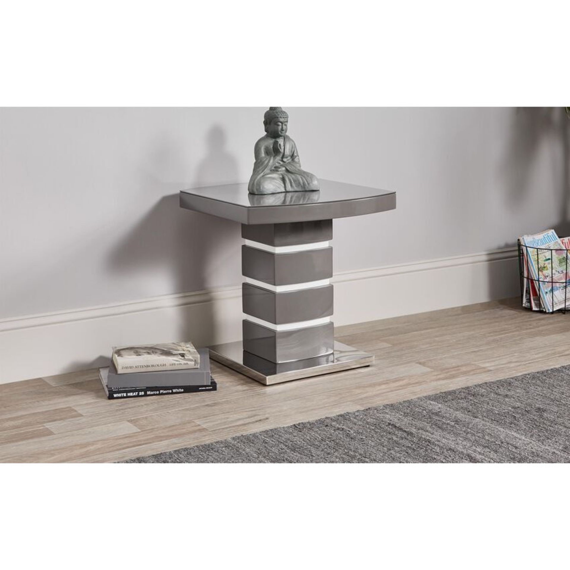 Rimini Lamp Table in Grey RRP 450