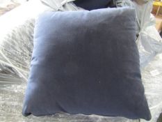 Pair of Indigo Scatter Cushions - Vegan Fabric RRP 69