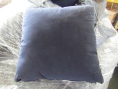 Pair of Indigo Scatter Cushions - Vegan Fabric RRP 69