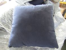 Pair of Indigo Scatter Cushions - Vegan Fabric RRP 69