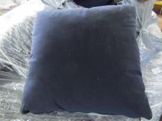 Pair of Indigo Scatter Cushions - Vegan Fabric RRP 69