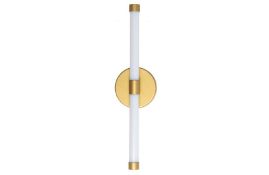 Heals Tubular LED Bathroom Wall Light in Gold RRP 99