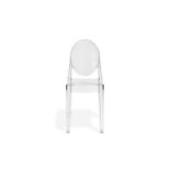 Heals Pair of Victoria Ghost Chair Crystal RRP 236