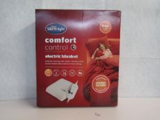 Silentnight - Comfort Control Electric Heated Blacket / Single - Untested & Boxed.