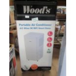 Woods - Portable AC Milan 9K WiFi Smart - Items Tested Working & Boxed.