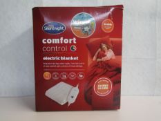 Silentnight - Comfort Control Electric Heated Blacket / Double - Untested & Boxed.