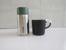 1x Mug / 1x Small Flask - Non Original Packaging.