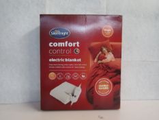 Silentnight - Comfort Control Electric Heated Blacket / Single - Untested & Boxed.