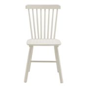 Dusk Alice Set of 2 Spindleback Dining Chairs - Cream RRP 149 About the Product(s) For an
