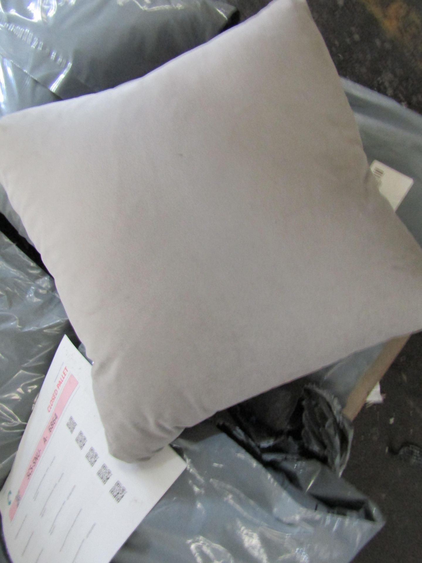 Pair of Warm Grey Scatter Cushions - Vegan Fabric RRP 69About the Product(s)Why not upgrade your