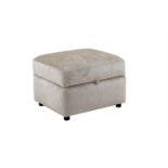 Flo Storage Footstool in Flo Oyster All Over with Plastic Feet RRP 339About the Product(s)Flo