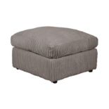 Chicago Standard Footstool Jumbo Cord Charcoal Clx01 Plastic Foot Clx01 RRP 209About the Product(s)