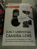 INTECH 3in1 Universal Camera Lens - Unchecked & Boxed.