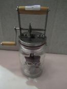 Kilner hand held manual mixer. Unused with tags