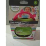 2x Max Brothers Weaning Bowl Set, New With Package.