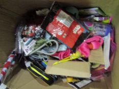 Box Containing Various Items, See Picture.