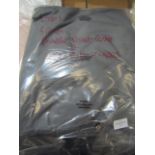 Grey Fabric Double Duvet Cover With 2 Pillow Cases - Good Condition & Packaged.