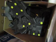 Box Of Approx 20 Snow Grip For Shoes - Appear To Be In Good Condition. Some May Be Dirty.