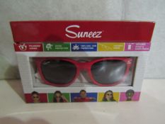 5x Suneez Sun Glasses, Red - New & Boxed.