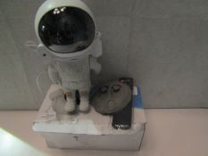 USB Astronaut Starry Sky projector. New, Boxed & tested working