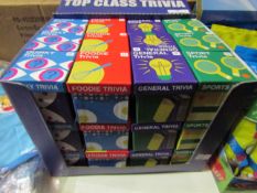 Box of 36 x Top Class Trivia Cards. New & Boxed