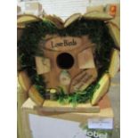 Wooden Bird Hotel - New & Boxed