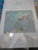 Disney Baby Magical Beginnings Dumbo Resin Wall Clock, Unchecked & Boxed.