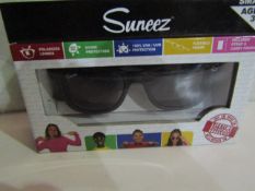 2x Suneez Sun Glasses, Black - New & Boxed.